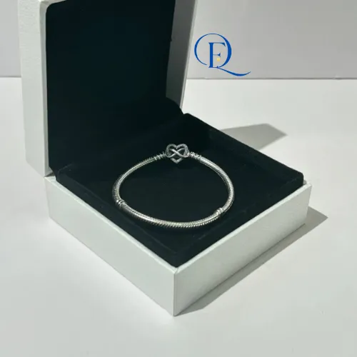 Vòng Tay Trơn Bạc S925 Mix Charm