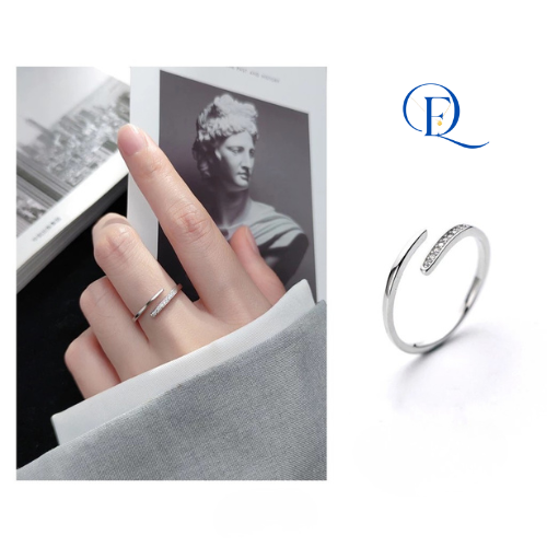 Nhẫn Nữ Bạc 925 Đính Đá Jinny Ring