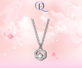 Dây chuyền bạc đính đá